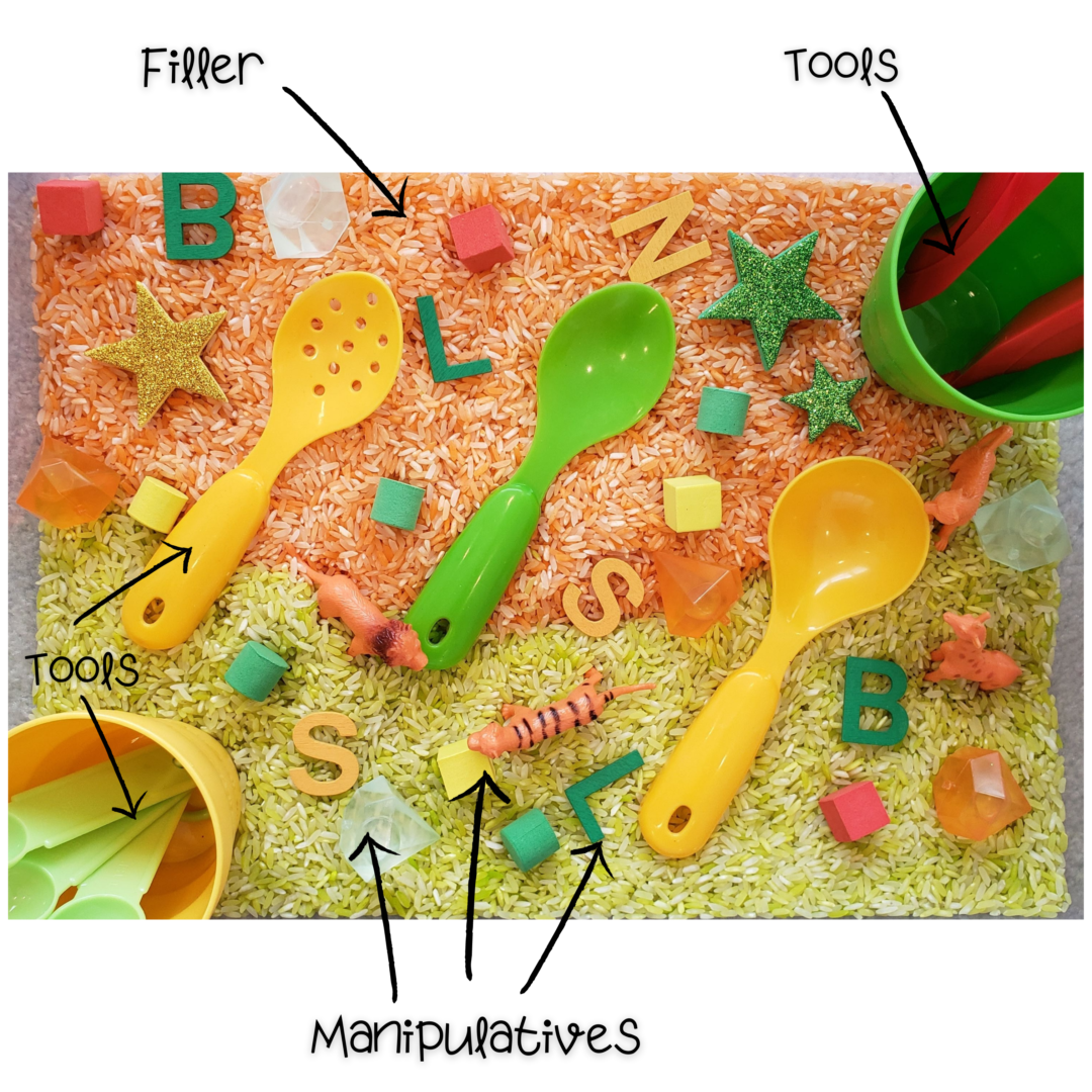 Sensory Bins 101 Sahaara Therapy Services